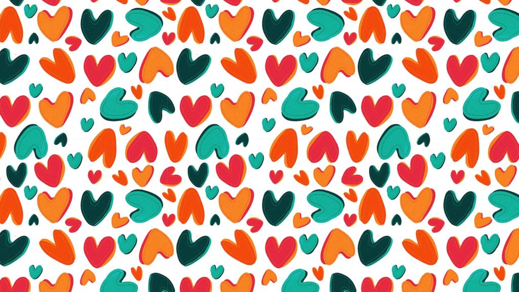 hearts pattern